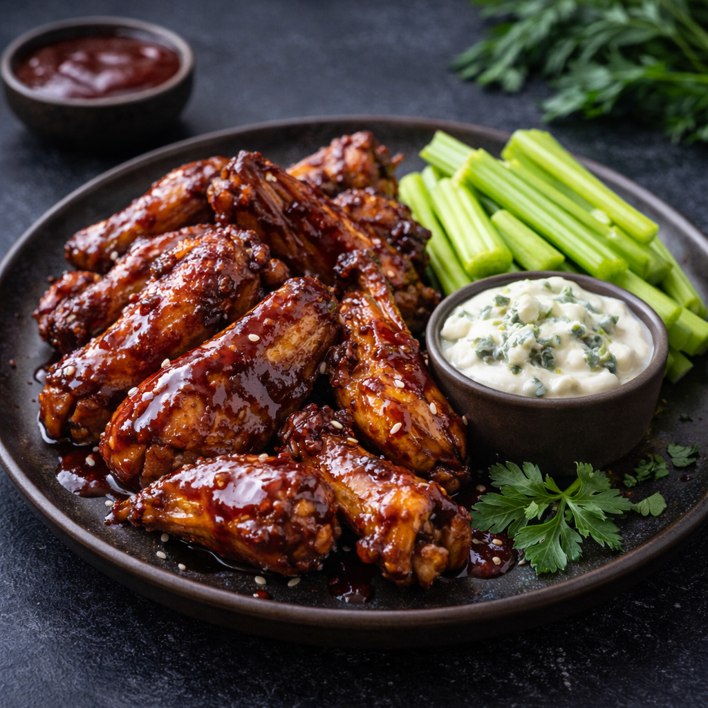 Куриные крылья BBQ